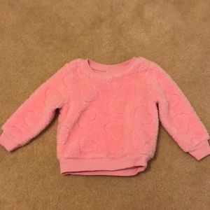 Pink Heart Sweater